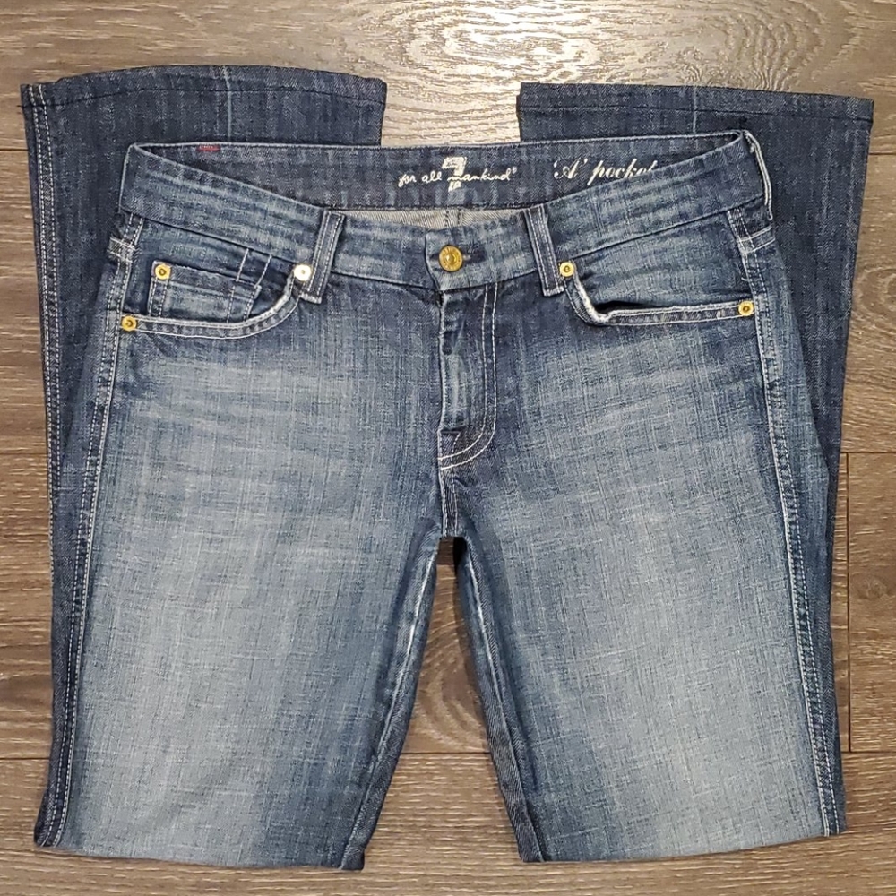 ❤7 FOR ALL MANKIND A POCKET BOOTCUT JEANS, 6 (28)